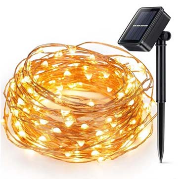 How Does a Solar Power Copper Wire String Light Work?