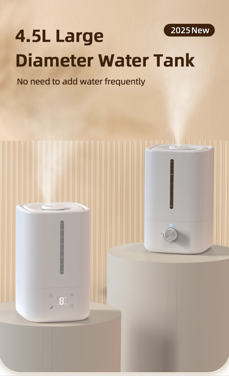 Three-speed Control 4.5L Ultrasonic Cool Mist Ultrasonic Humidifier