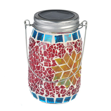Solar Mason Jar String Lights